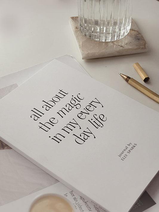 Journal "all about the magic" (Dankbarkeit)