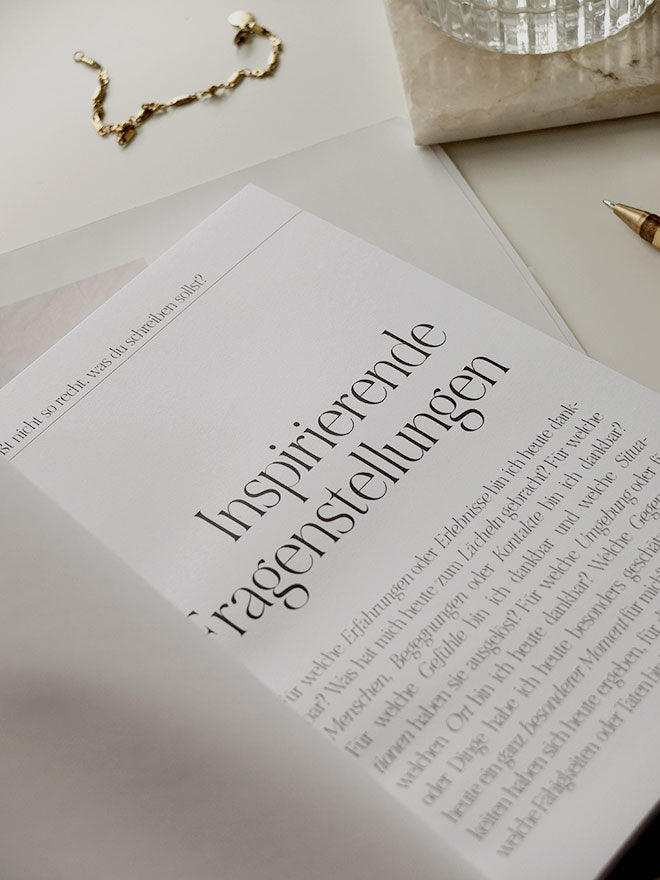 Journal "all about the magic" (Dankbarkeit)