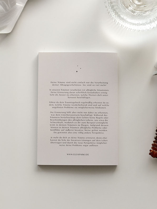 Journal "Traumtagebuch - not only just a dream"