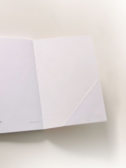 Dreiecktasche "Paper Pocket" (zum Einkleben)