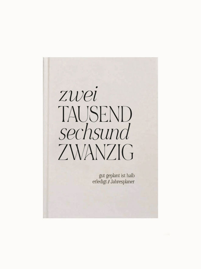 Jahresplaner 2026 (signature look)