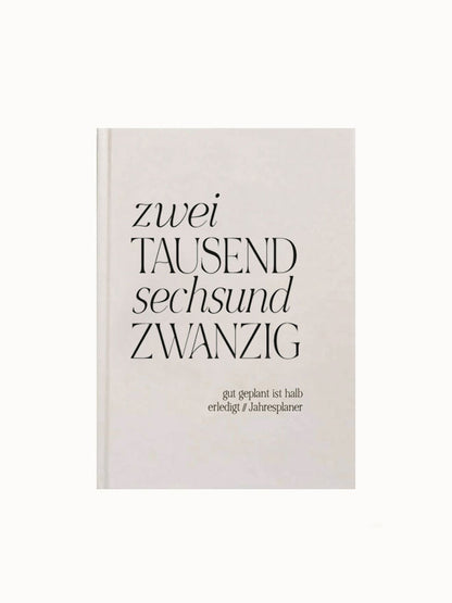 Jahresplaner 2026 (signature look)