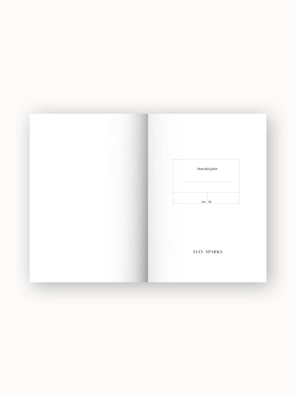 Notizbuch "every thought holds a sparkle"